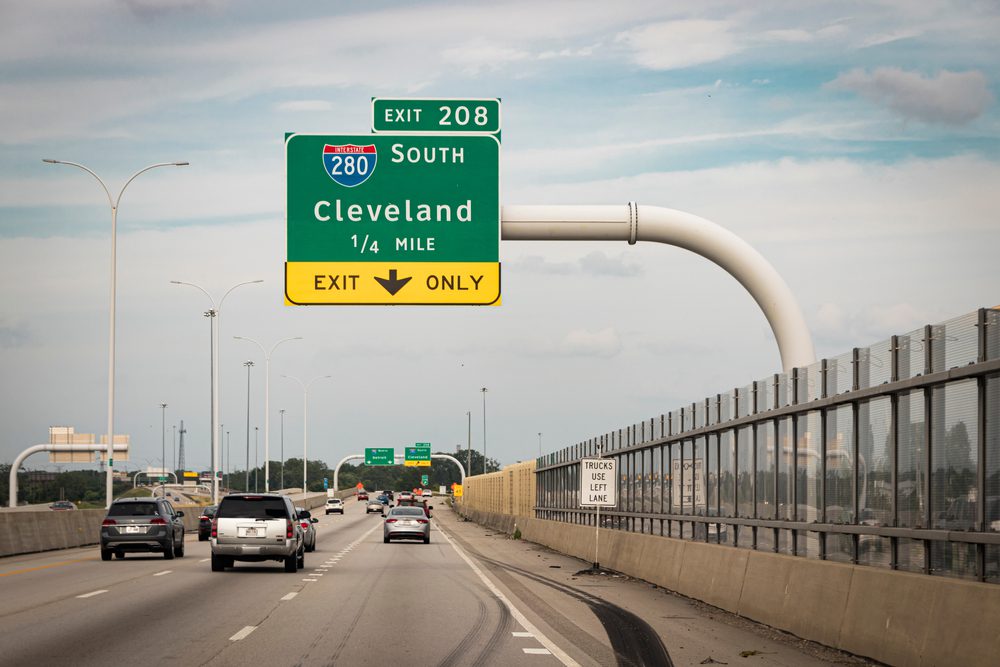 280 Cleveland interstate Exit